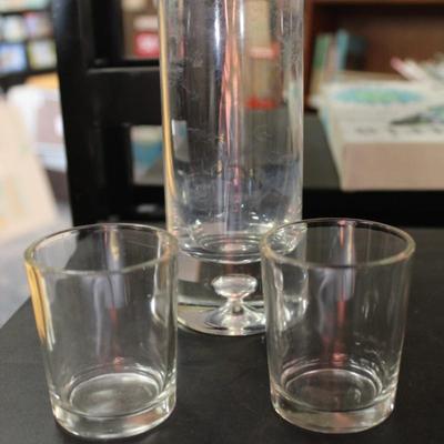 Lot of Three glasses