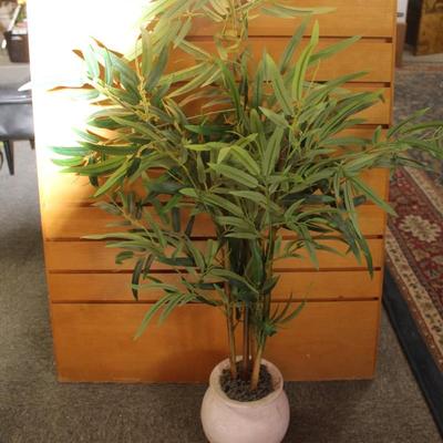 Large fake plant