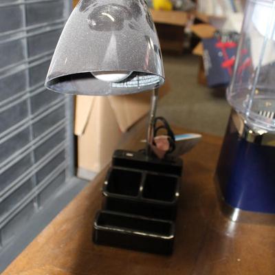 Desklamp organizer