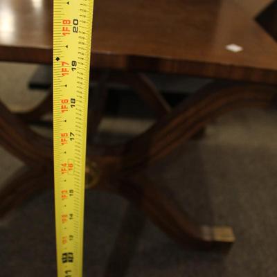 Henredon 1950s, X base, Side table