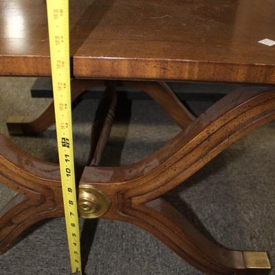 Henredon 1950s, X base, Side table