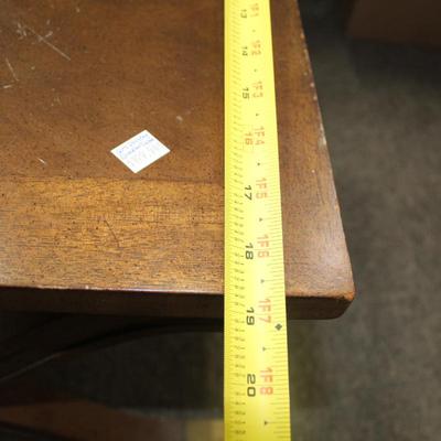 Henredon 1950s, X base, Side table