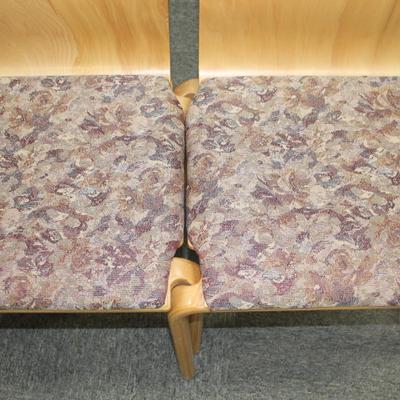 Lot of 10 floral chairs