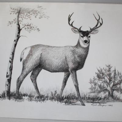 Deer Drawing