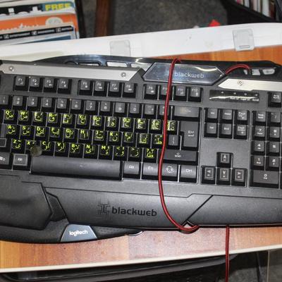 Blackweb keyboad