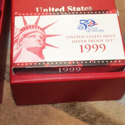 UNITED STATES MINT SILVER PROOF SET™ 1999