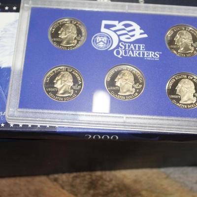 UNITED STATES MINT SO STATE QUARTERS PROOF SET™ 2000