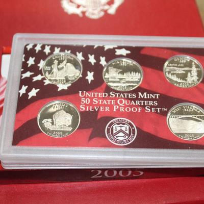UNITED STATES MINT SILVER PROOF SET™ 2005