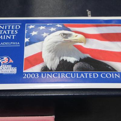2003 Uncirculated coin set mint