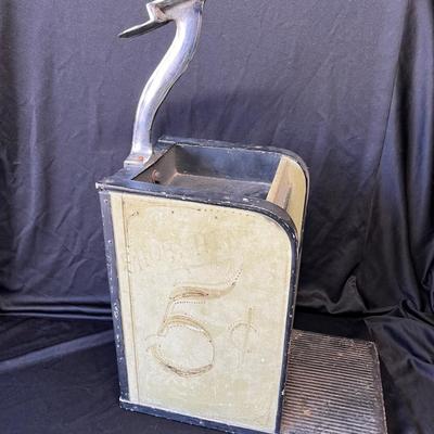 Lot 1 Antique Shoe shine stand