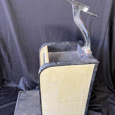 Lot 1 Antique Shoe shine stand
