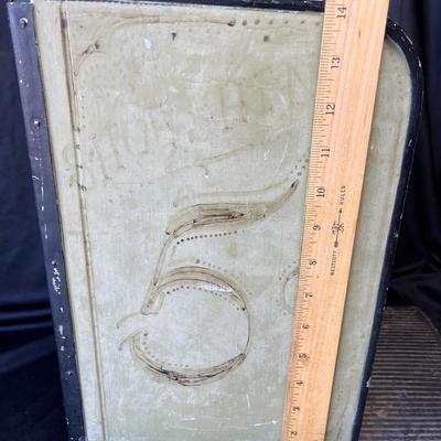 Lot 1 Antique Shoe shine stand