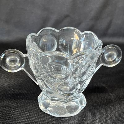 Lot 5 Heisey Individual Creamers & Sugars