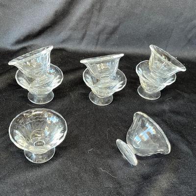 Lot 9 Fostoria Fairfax nut cups