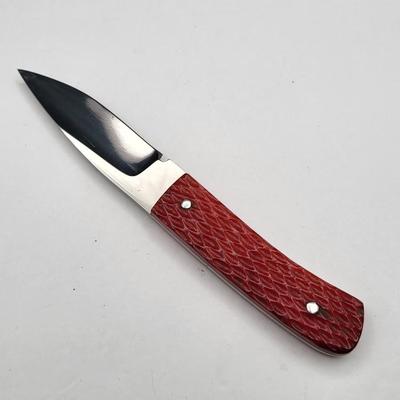 2009 Chuck Stapel OOAK Knife With Custom Sheath