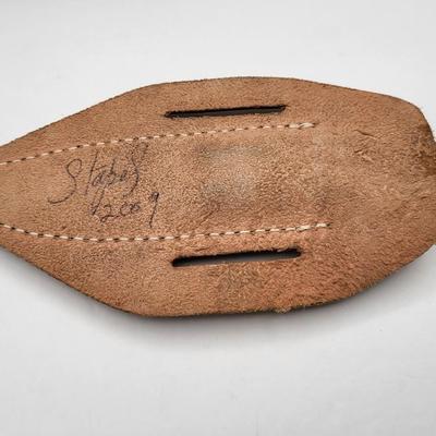 2009 Chuck Stapel OOAK Knife With Custom Sheath