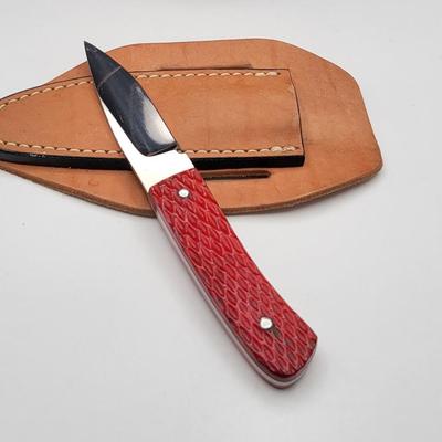 2009 Chuck Stapel OOAK Knife With Custom Sheath