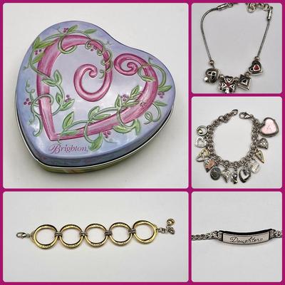 Brighton Bracelets (4) In Heart Tin