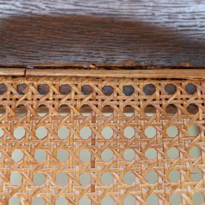 Eight Cane Chairs H. Zambelli Furniture (8)