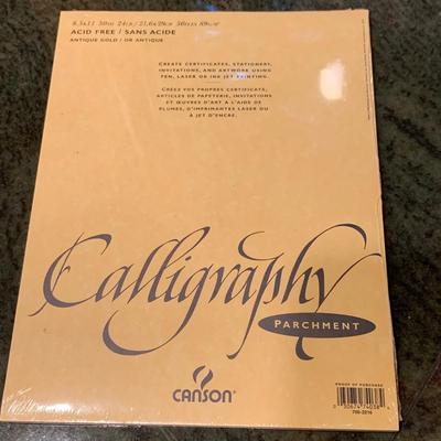 Calligraphy Paper, Lettering Guides, & More (2K-HS)