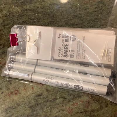 Unused Calligraphy Pens Plus Refillable Pens & Ink (2K-HS)