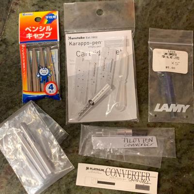 Unused Calligraphy Pens Plus Refillable Pens & Ink (2K-HS)