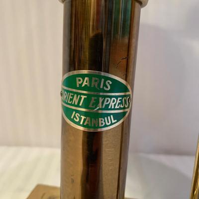 Sterling Pen Stand, Abacus, Brass Lamp & More Office Accessories (2L-HS)