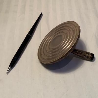 Sterling Pen Stand, Abacus, Brass Lamp & More Office Accessories (2L-HS)