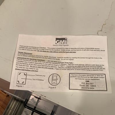 CubeMate Stackable File Cabinets w/ Locks (2R-HS)