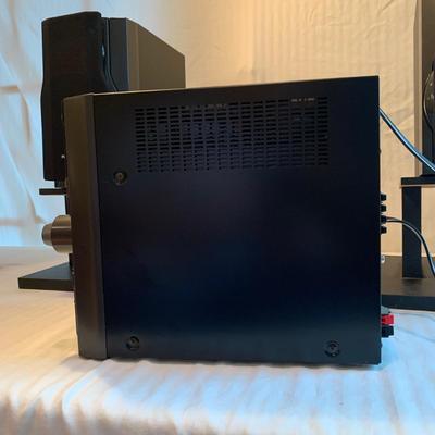 Panasonic CD Stereo System w/Speakers & Plateau Speaker Stands (2K-HS)