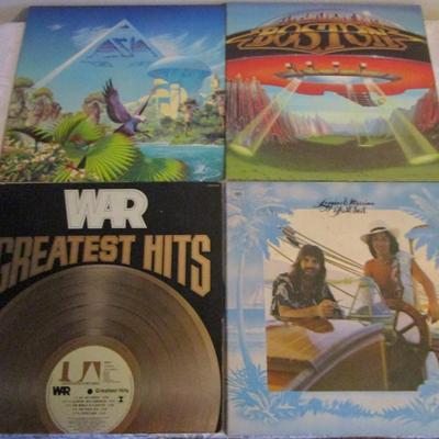 4 LP record albums