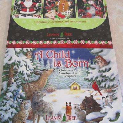 2 pkg Leanin' Tree Christmas cards
