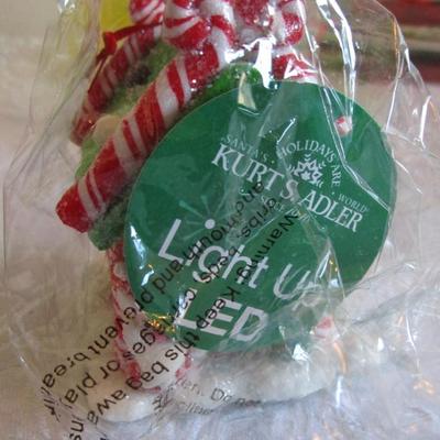 Kurt Adler light-up LED Christmas ornaments