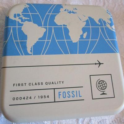 Fossil watch, diving style