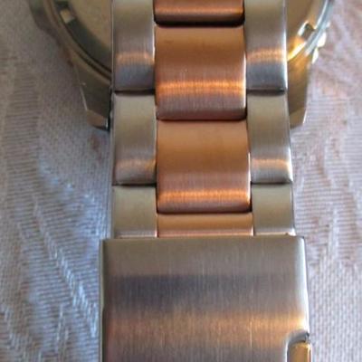 Fossil watch, diving style
