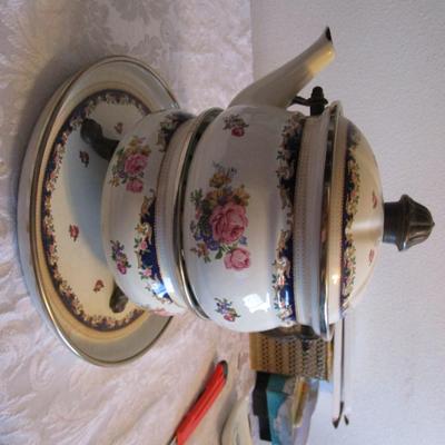 Asta enamel Tea set, made in West Germany