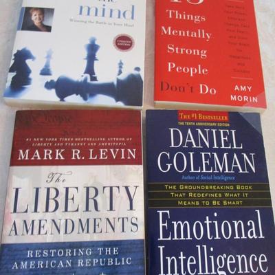 3 self help books; and "Liberty Amendments"