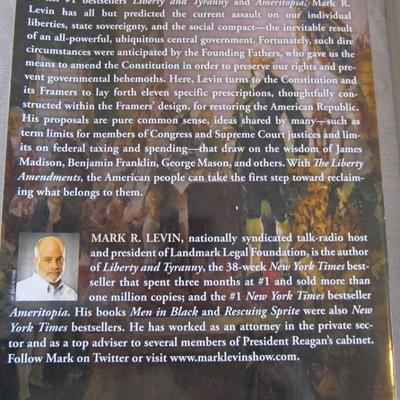 3 self help books; and "Liberty Amendments"