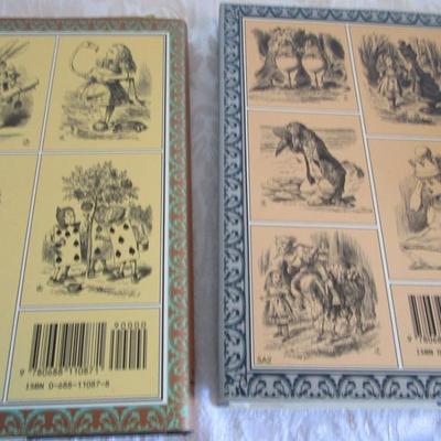 Alice' Adventures in Wonderland & Alice Through the Looking Glass set