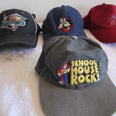4 ball caps