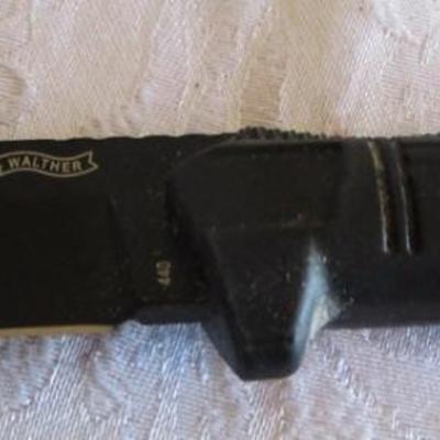 Walther 440 tacticle knife with sheath