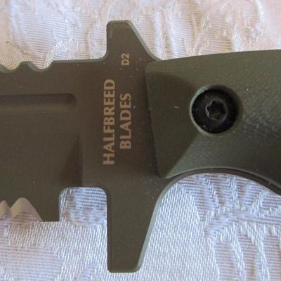 Halfbreed infantry knife with blade with sheath