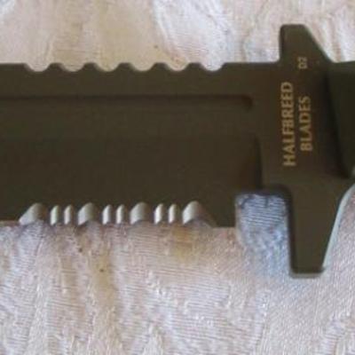 Halfbreed infantry knife with blade with sheath