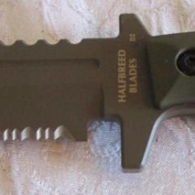 Halfbreed infantry knife with blade with sheath
