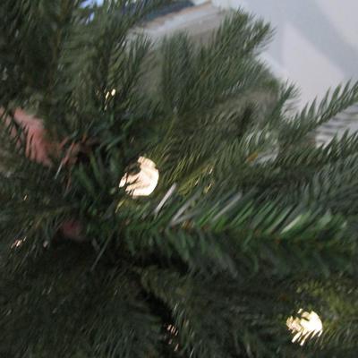 4' lighted Christmas tree with bag