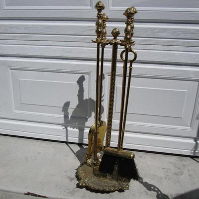 Fireplace set 5 pieces