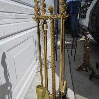 Fireplace set 5 pieces