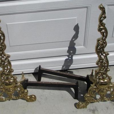 Decorative Andiron set