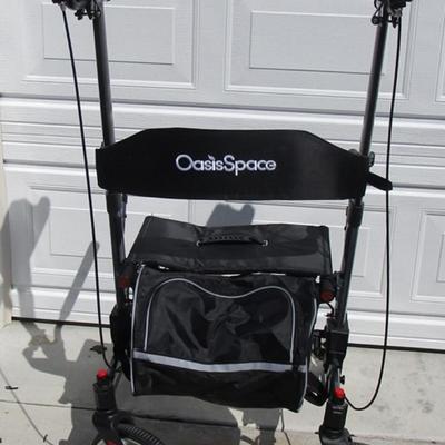 Oasis Space pneumatic 300 lb. capacity walker