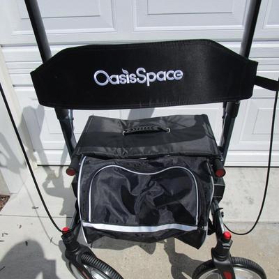 Oasis Space pneumatic 300 lb. capacity walker